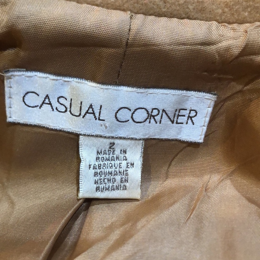 Cashmere blend pea coat - Picture 6 of 9